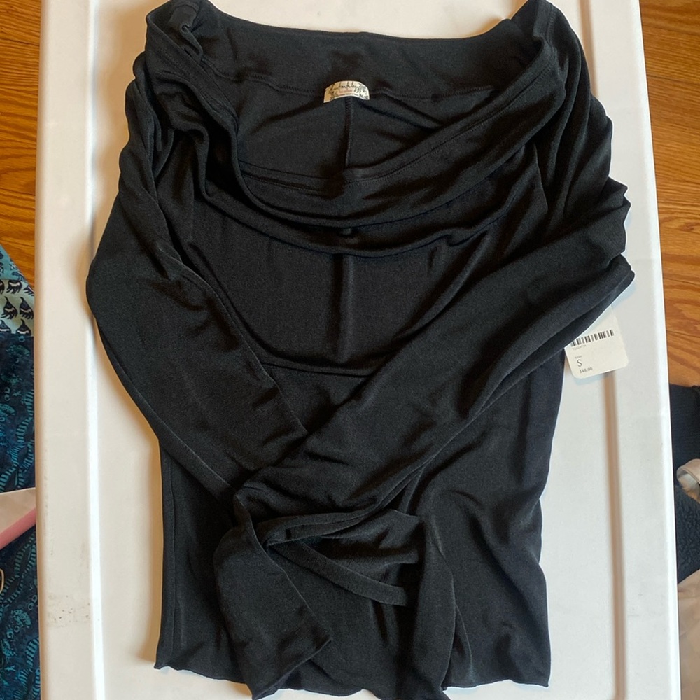 Free people long sleeve shirt - stretchy